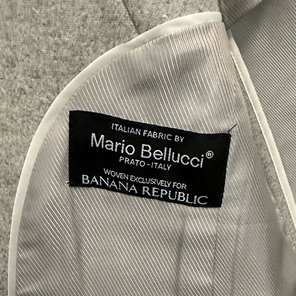 Banana Republic Women’s Gray Coat Mario Bellucci - Picture 4 of 13